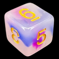 TDSO Opalescence Dark Blue & Purple D6 Dice