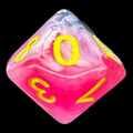 TDSO Opalescence Glacier Rose D10 Dice