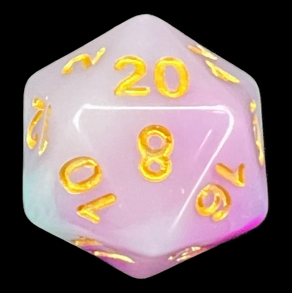 TDSO Opalescence Ultra Helio D20 Dice