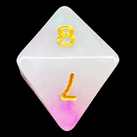 TDSO Opalescence Ultra Helio D8 Dice