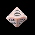 TDSO Opaque Antique Copper Percentile Dice