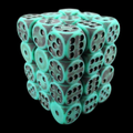 TDSO Opaque Antique Green 36 x D6 Dice Set