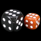 TDSO Opaque Brown 36 x D6 Dice Set