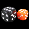 TDSO Opaque Orange 12mm D6 Spot Dice