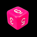 TDSO Opaque Pink D6 Dice