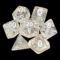TDSO Particles Blossom Snowfall 7 Dice Polyset