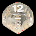 TDSO Particles Blossom Snowfall D12 Dice