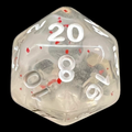 TDSO Particles Blossom Snowfall D20 Dice