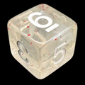 TDSO Particles Blossom Snowfall D6 Dice