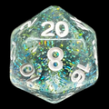 TDSO Particles Blue Danube D20 Dice