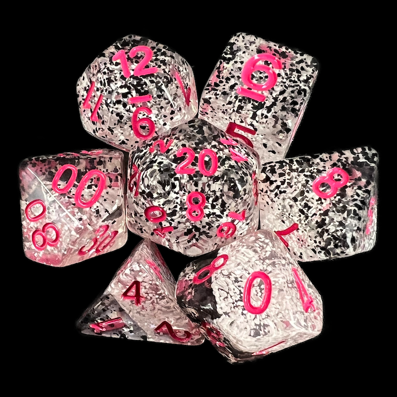 TDSO Particles Chess 7 Dice Polyset