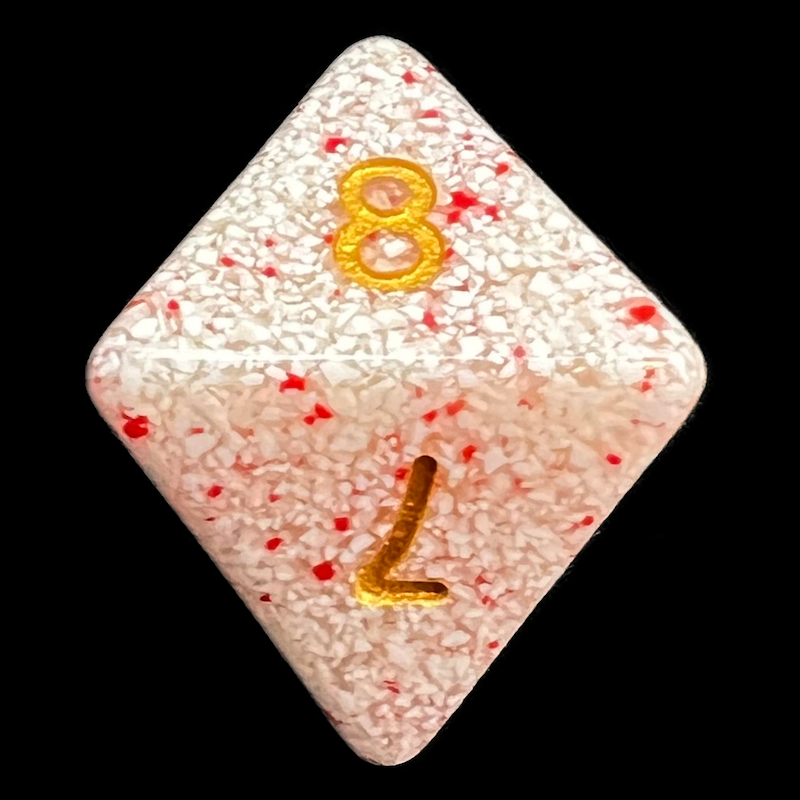 TDSO Particles Ume OniGiri D8 Dice