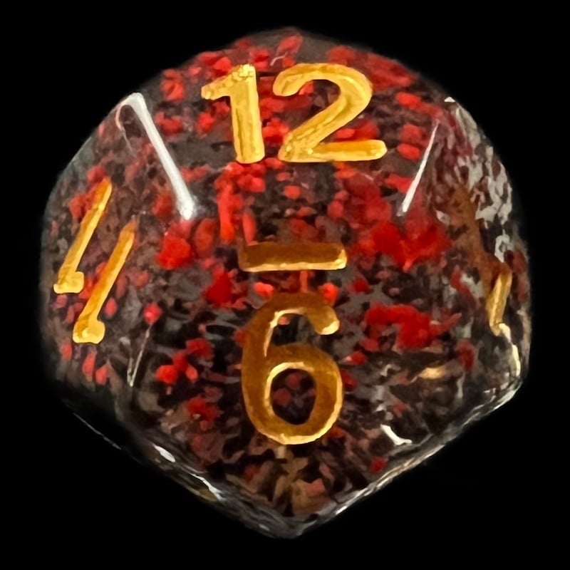 HALF PRICE CLEARANCE TDSO Particles Vampire D12 Dice