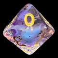 TDSO Particles Violet Sulfur D10 Dice