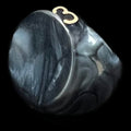 TDSO Pearl Black & Gold Top Read D3 Dice