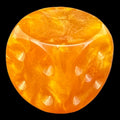 TDSO Pearl Gold Blank Faced Uninked D6 Spot Dice