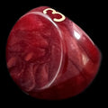 TDSO Pearl Red & Gold Top Read D3 Dice