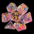 TDSO Pearl Swirl Daybreak 7 Dice Polyset