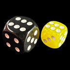 TDSO Pearl Yellow & White 36 x D6 Dice Set
