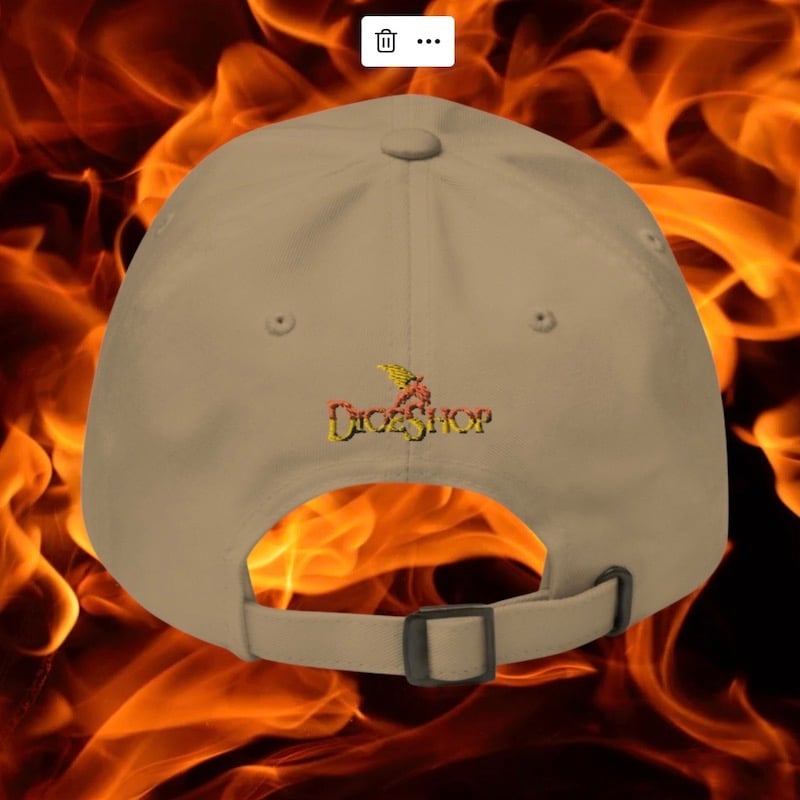 SPECIAL OFFER TDSO Gamer Baseball Cap Hat 'Probability has no history' KHAKI 33% OFF
