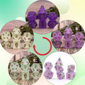 TDSO Heat Colour Changing - Pebbles 7 Dice Polyset
