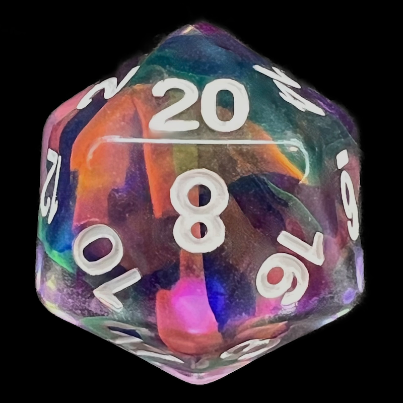 TDSO Ribbon Fairy's Tale D20 Dice