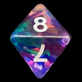TDSO Ribbon Fairy's Tale D8 Dice