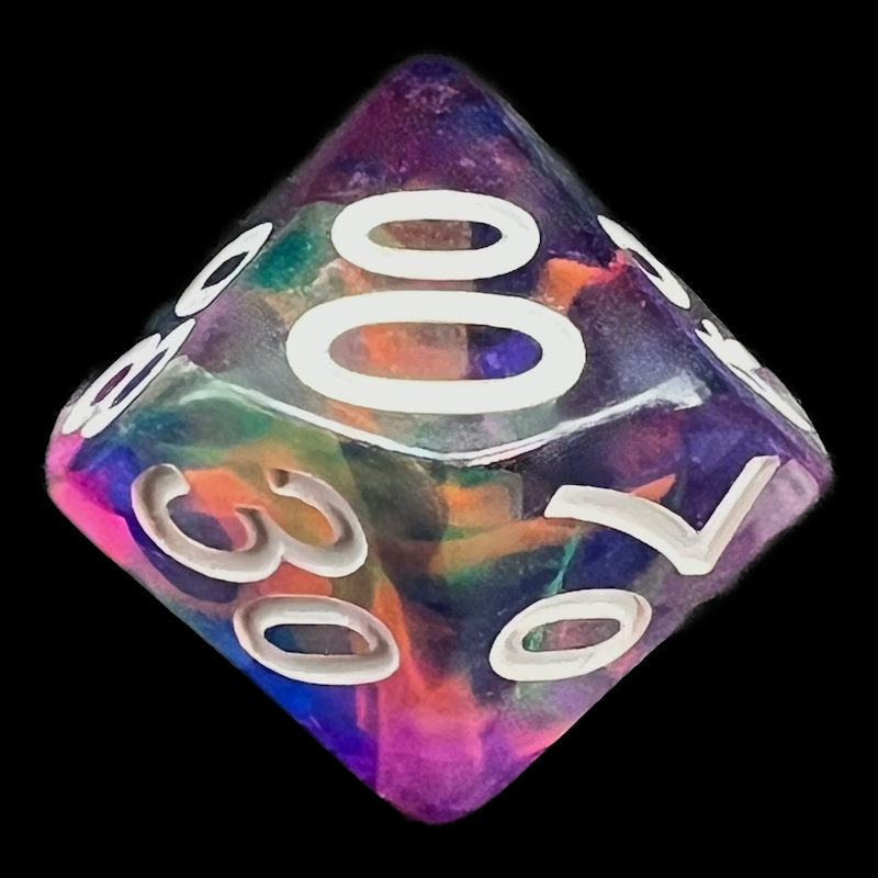 TDSO Ribbon Fairy's Tale Percentile Dice