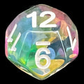 TDSO Ribbon Rainbow D12 Dice