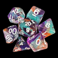 TDSO Ribbon Unknown Land 7 Dice Polyset