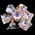 TDSO Sharp Edge Moving Eyeball - Liquid Core 7 Dice Polyset