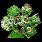 TDSO Sharp Edge Goblin 7 Dice Polyset + Case