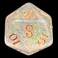 TDSO Shimmer Green & Bronze D20 Dice