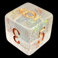 TDSO Shimmer Green & Bronze D6 Dice