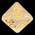 TDSO Shimmer Pink & Gold Percentile Dice