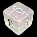 TDSO Shimmer Purple & Silver D6 Dice