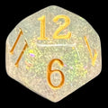 TDSO Shimmer Rose & Gold D12 Dice