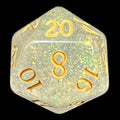 TDSO Shimmer Rose & Gold D20 Dice
