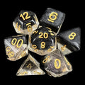 TDSO Snow Globe Glitter Crystal Ice 7 Dice Polyset