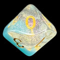 TDSO Snow Globe Glitter Snowflake D10 Dice