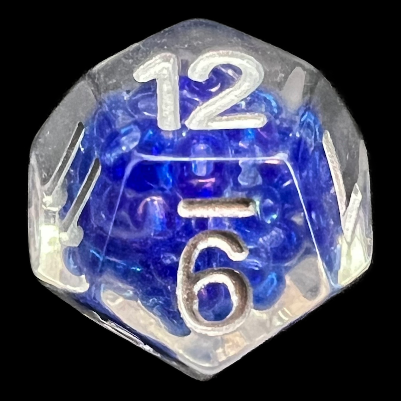 TDSO Sprinkles Purple Pearls D12 Dice