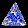 TDSO Sprinkles Purple Pearls D4 Dice
