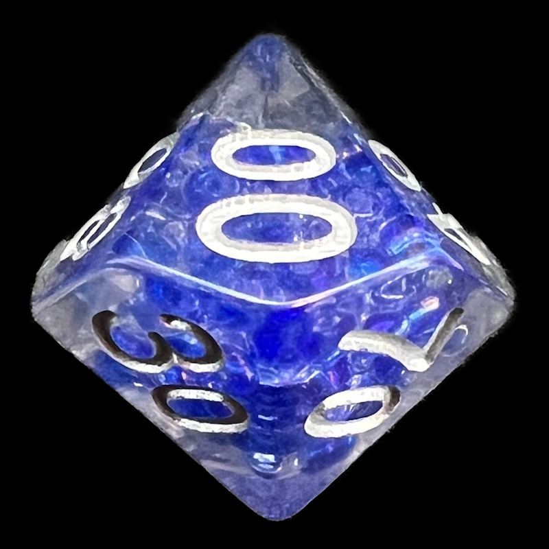 TDSO Sprinkles Purple Pearls Percentile Dice