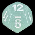 TDSO Translucent Glitter Sea D12 Dice
