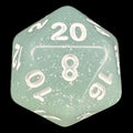 TDSO Translucent Glitter Sea D20 Dice