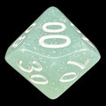 TDSO Translucent Glitter Sea Percentile Dice
