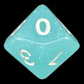 TDSO Translucent Glitter Sky D10 Dice