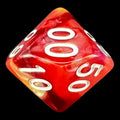 TDSO Trio Gold Pink & Purple Percentile Dice