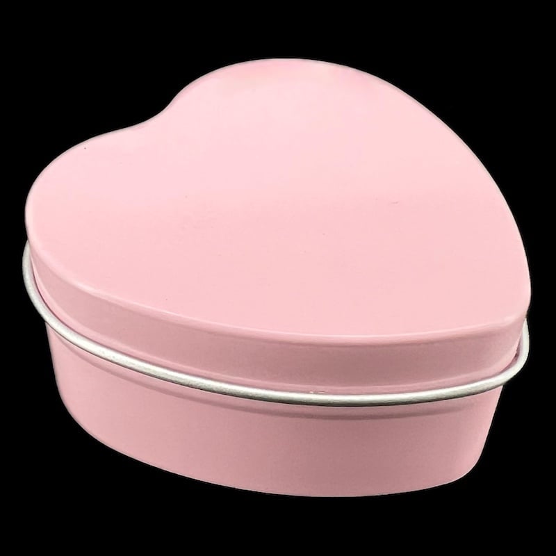 TDSO Valentines Day Heart Pink Mystery 7 Dice Polyset