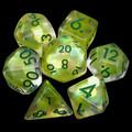 TDSO Yellow Dragon Scale 7 Dice Polyset